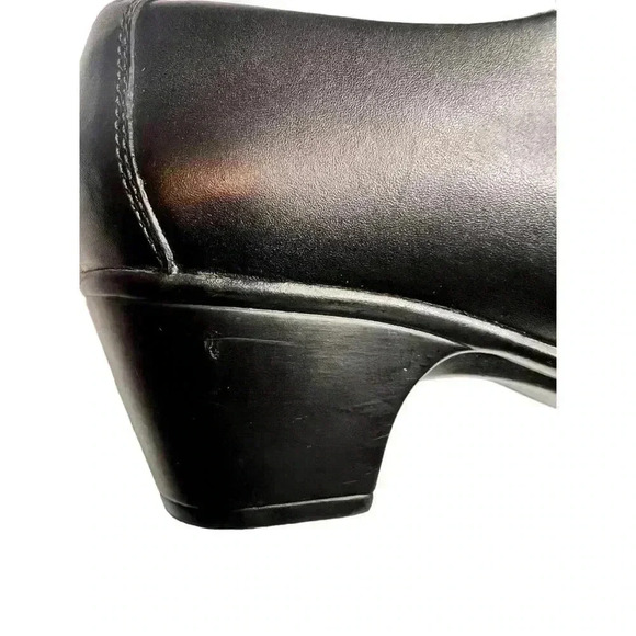 CLARKS CASUAL SLIP-ON WORK LOAFERS•SIZE 7•BLACK GENUINE LEATHER •GREAT C… - Picture 14 of 14